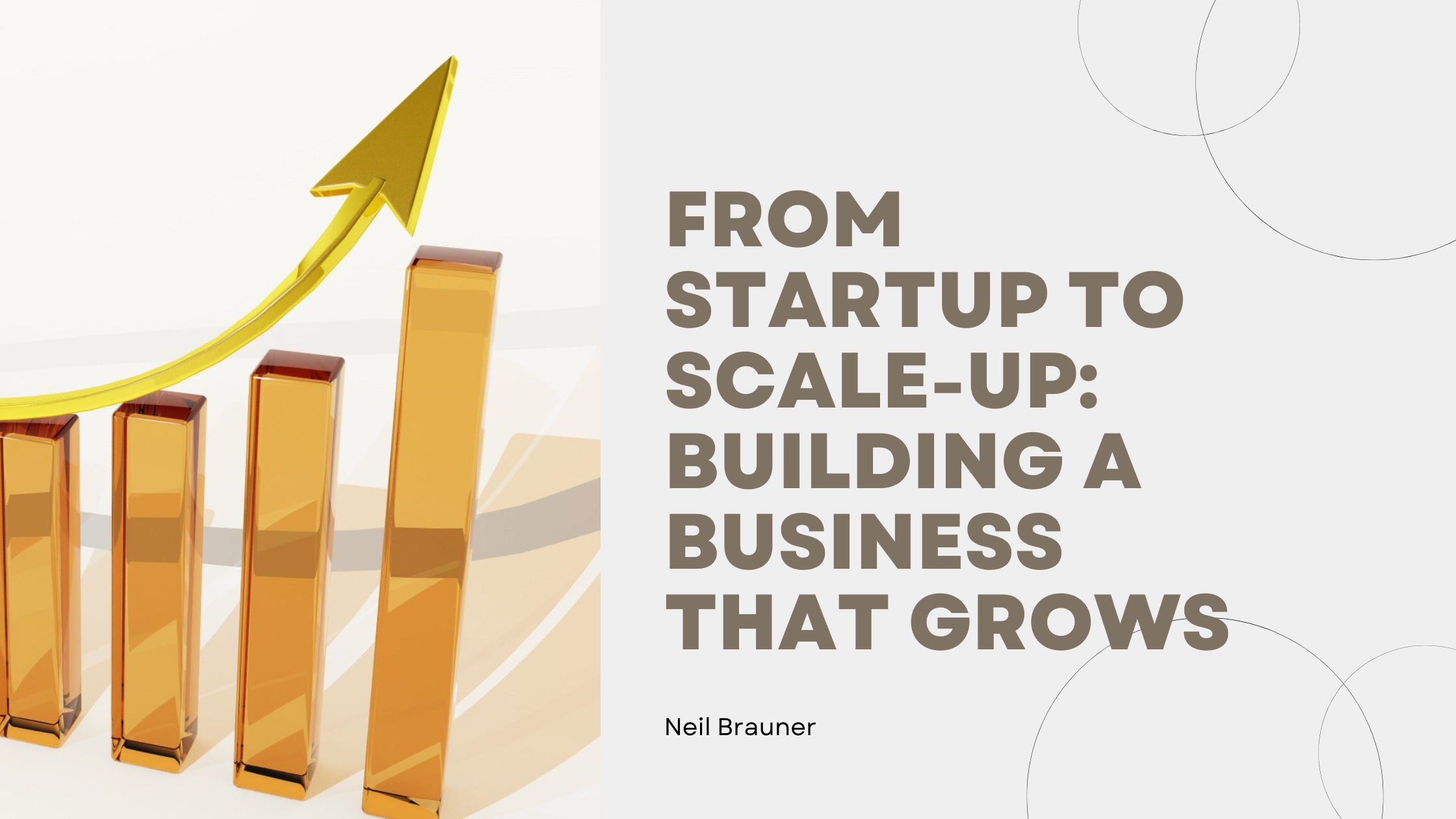 From Startup to Scale-Up: Building a Business That Grows